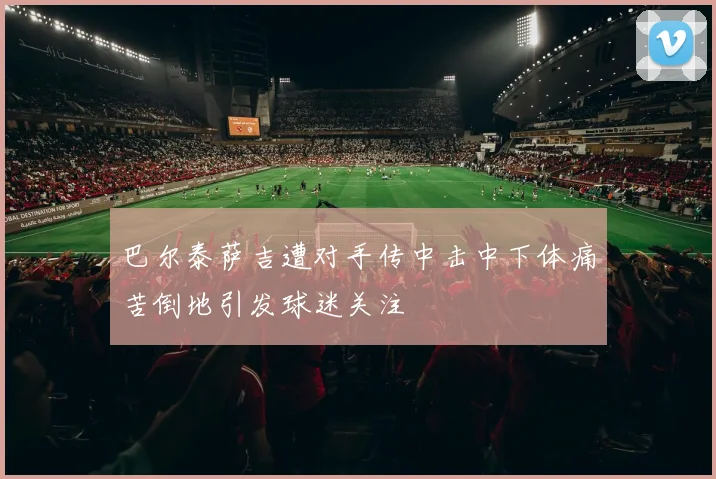巴尔泰萨吉遭对手传中击中下体痛苦倒地引发球迷关注